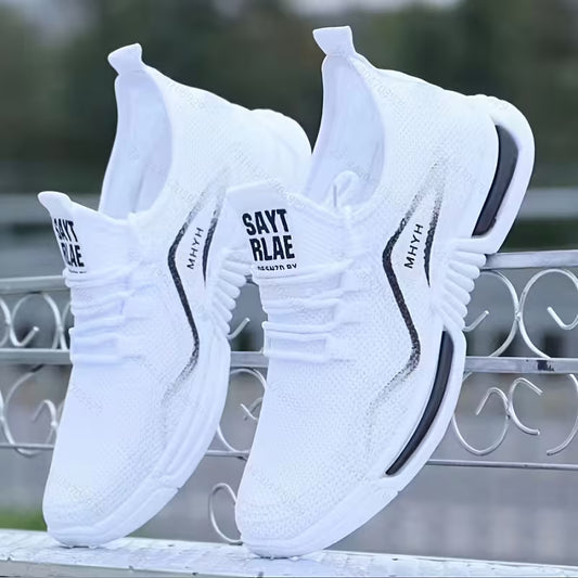 Men’s & Women’s Low-Top Sneakers – Breathable Mesh & Synthetic Upper, Arch Support, Lightweight All-Season Running, Gym & Hiking Shoes