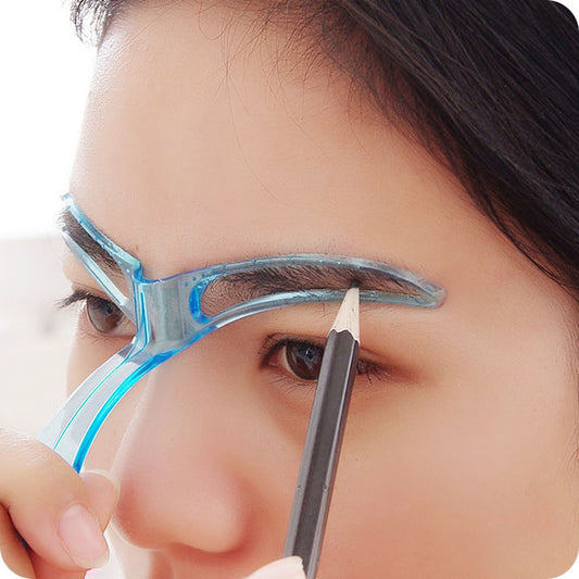 Creative Eyebrow Trimming Card Thrush Beginner Auxiliary Eyebrow Trimming Simple Use Natural Eyebrow Thrush Aid