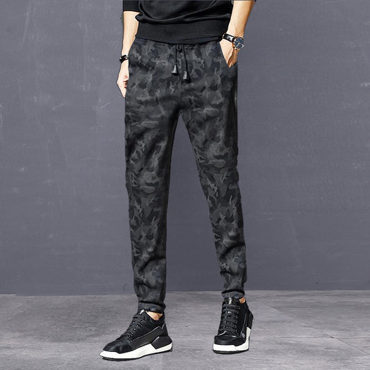 Black Pants Men&#039;s Autumn New Casual Pants Long Pants Large Size Straight Pants Loose Sports Pants