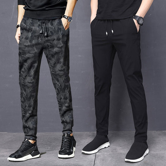 Black Pants Men&#039;s Autumn New Casual Pants Long Pants Large Size Straight Pants Loose Sports Pants