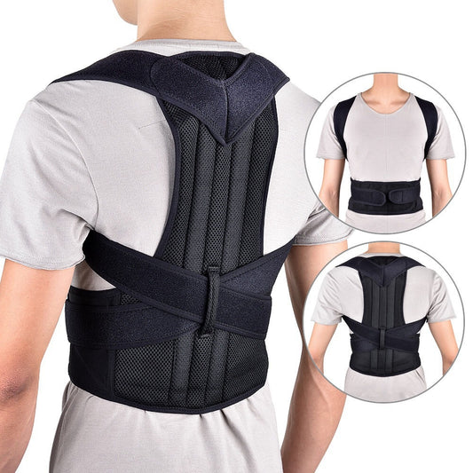 Correction Belt For Men And Women, Spine Corrector For Students And Office Workers, Anti-Hunchback Invisible Shoulder Opening Posture Correction Belt