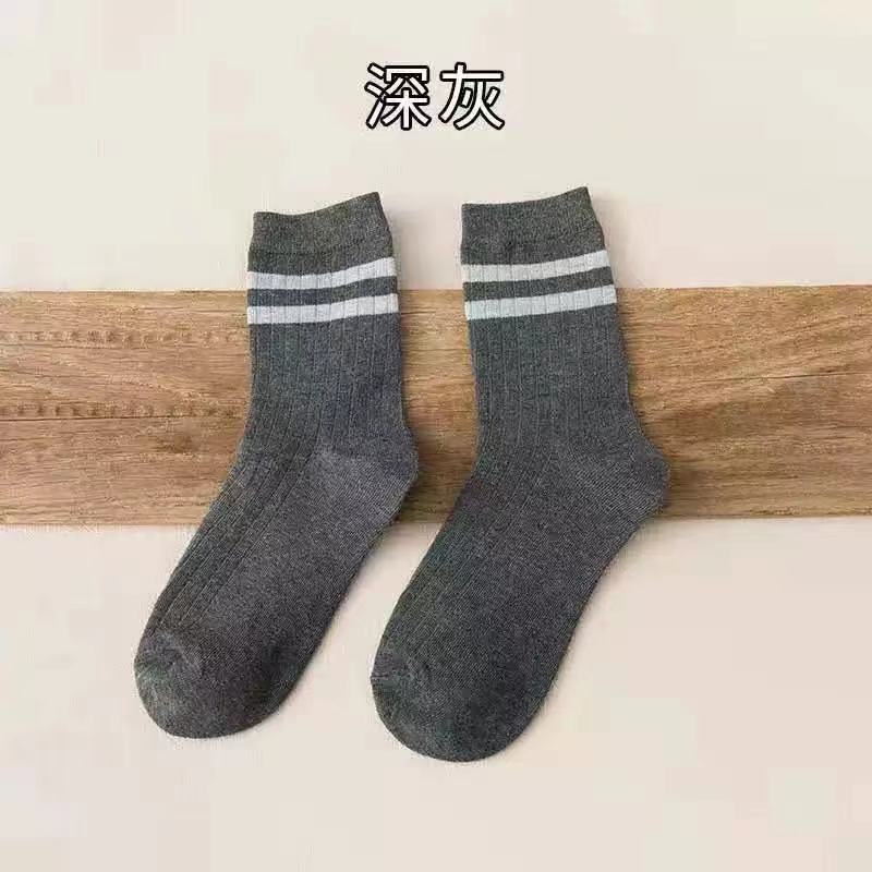 Socks Men&#039;s Spring And Summer Mid-tube Socks Stockings Breathable Sweat-absorbing Deodorant Trend All-match Men&#039;s Cotton Socks