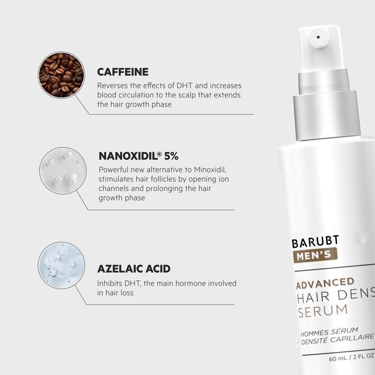 Popular BARUBT Hair Density Essence Soothing And Moisturizing Essence