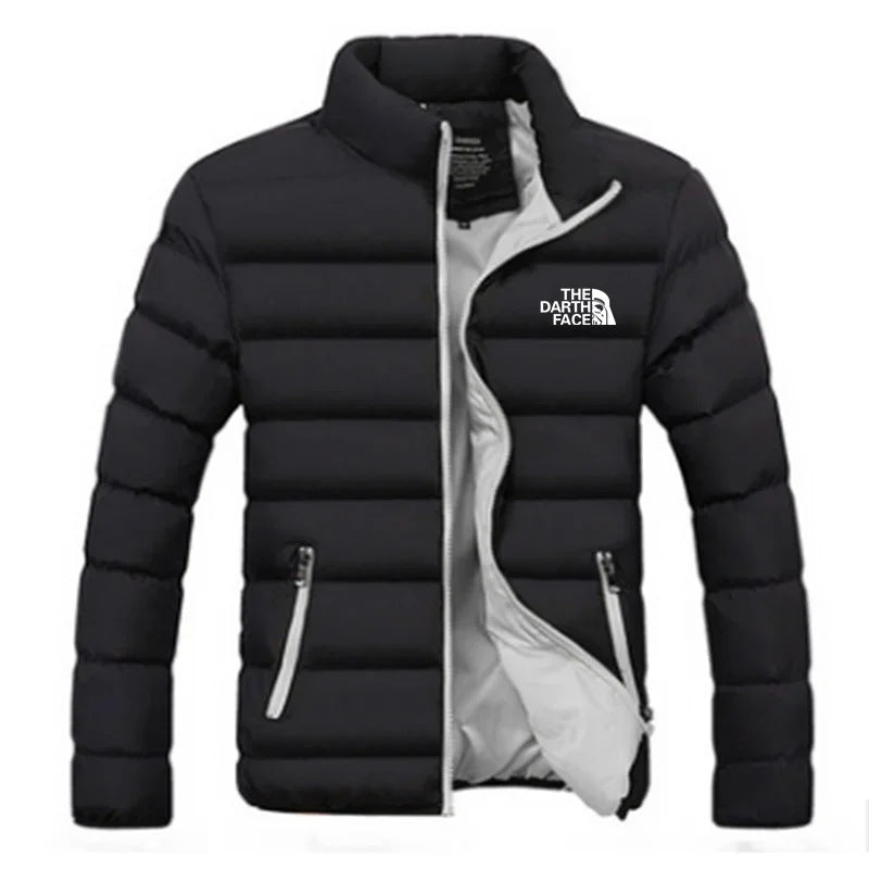 Korean Style Cotton-padded Jacket Winter Cotton-padded Coat Men&#039;s Coat Korean-style Slim-fit Mid-length Trendy Casual Thickened Down Jacket Warm