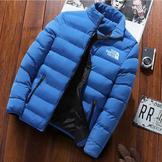 Korean Style Cotton-padded Jacket Winter Cotton-padded Coat Men&#039;s Coat Korean-style Slim-fit Mid-length Trendy Casual Thickened Down Jacket Warm