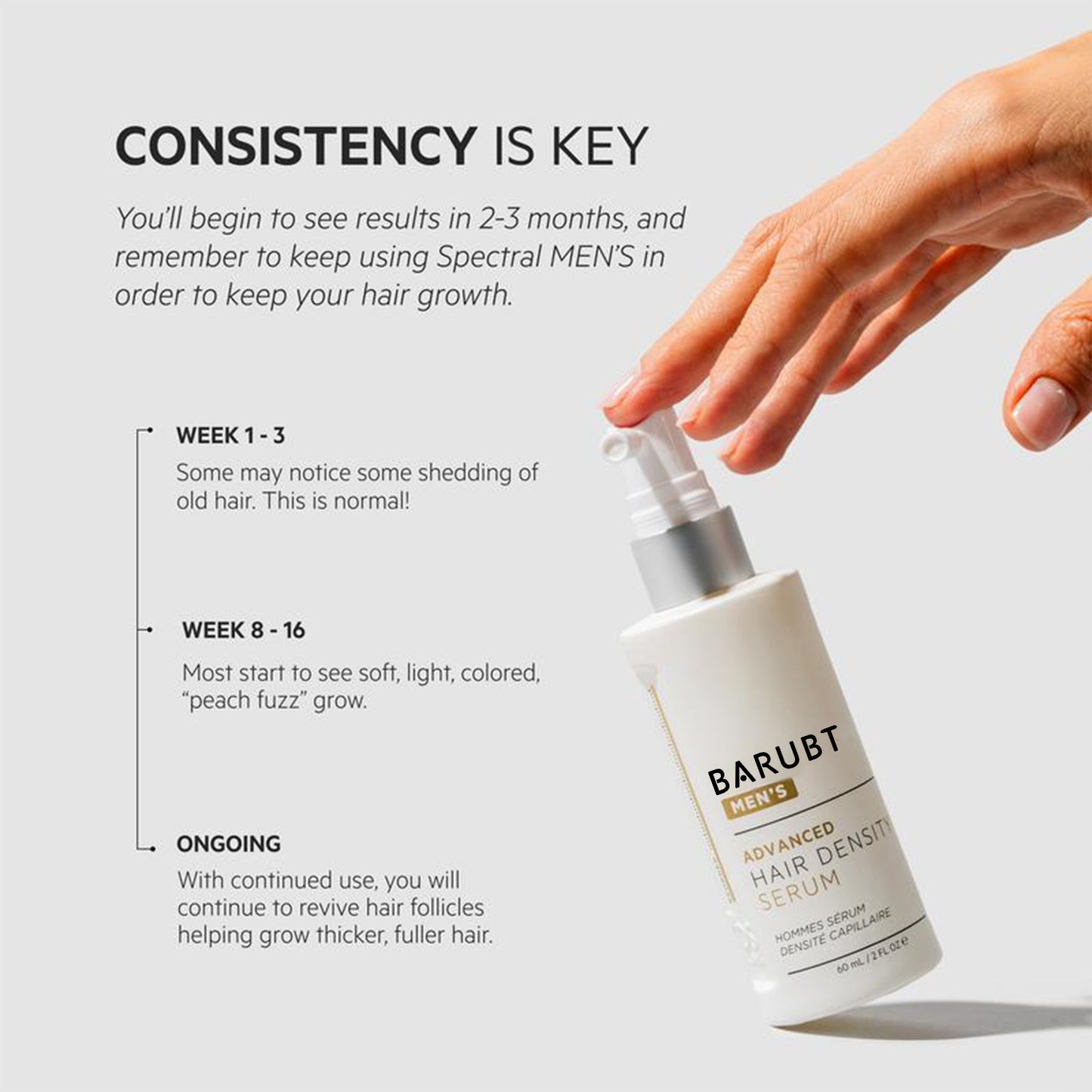 Popular BARUBT Hair Density Essence Soothing And Moisturizing Essence