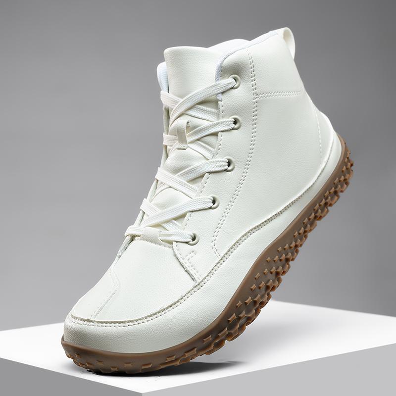 017 Couple Broad Head Barefoot Large Size Hiking Shoes Mid-top Outdoor Hiking Shoes