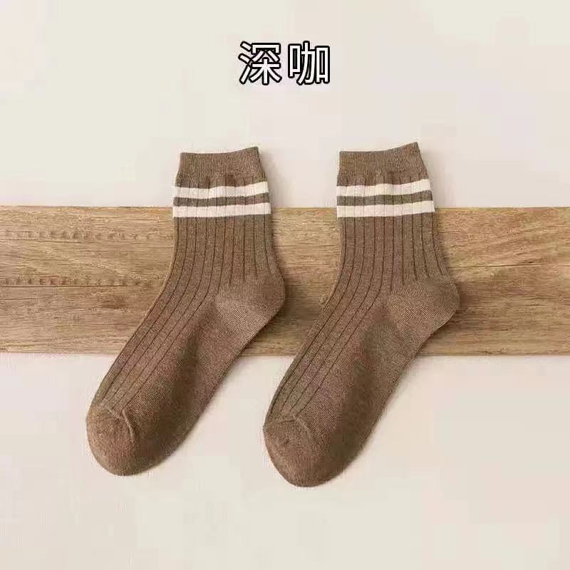 Socks Men&#039;s Spring And Summer Mid-tube Socks Stockings Breathable Sweat-absorbing Deodorant Trend All-match Men&#039;s Cotton Socks