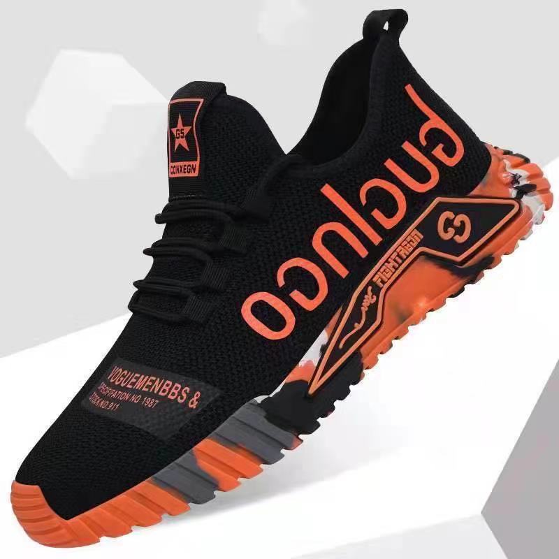2022 New Men&#039;s Shoes Spring And Summer Breathable Casual Shoes Korean Version Trend All-match Sports Shoes Net Shoes Running Shoes Men