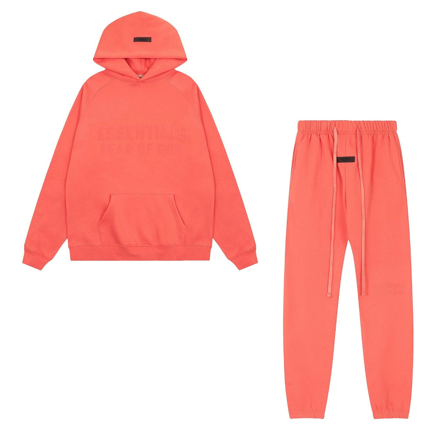 Flocked Letter Sports Suit Fog Men&#039;s And Women&#039;s Loose Casual Sweatshirts And Pants